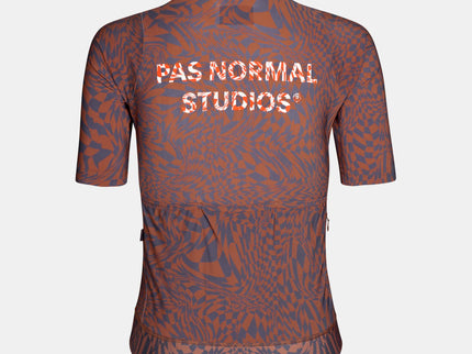 Pas Normal Essential Jersey Check Dark Purple Women's