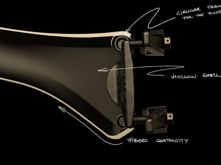 Gemini Alsak 27.2 0 Offset Carbon Seatpost Performance UD Matte