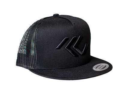 Cyclepath Trucker Hat Black/Black