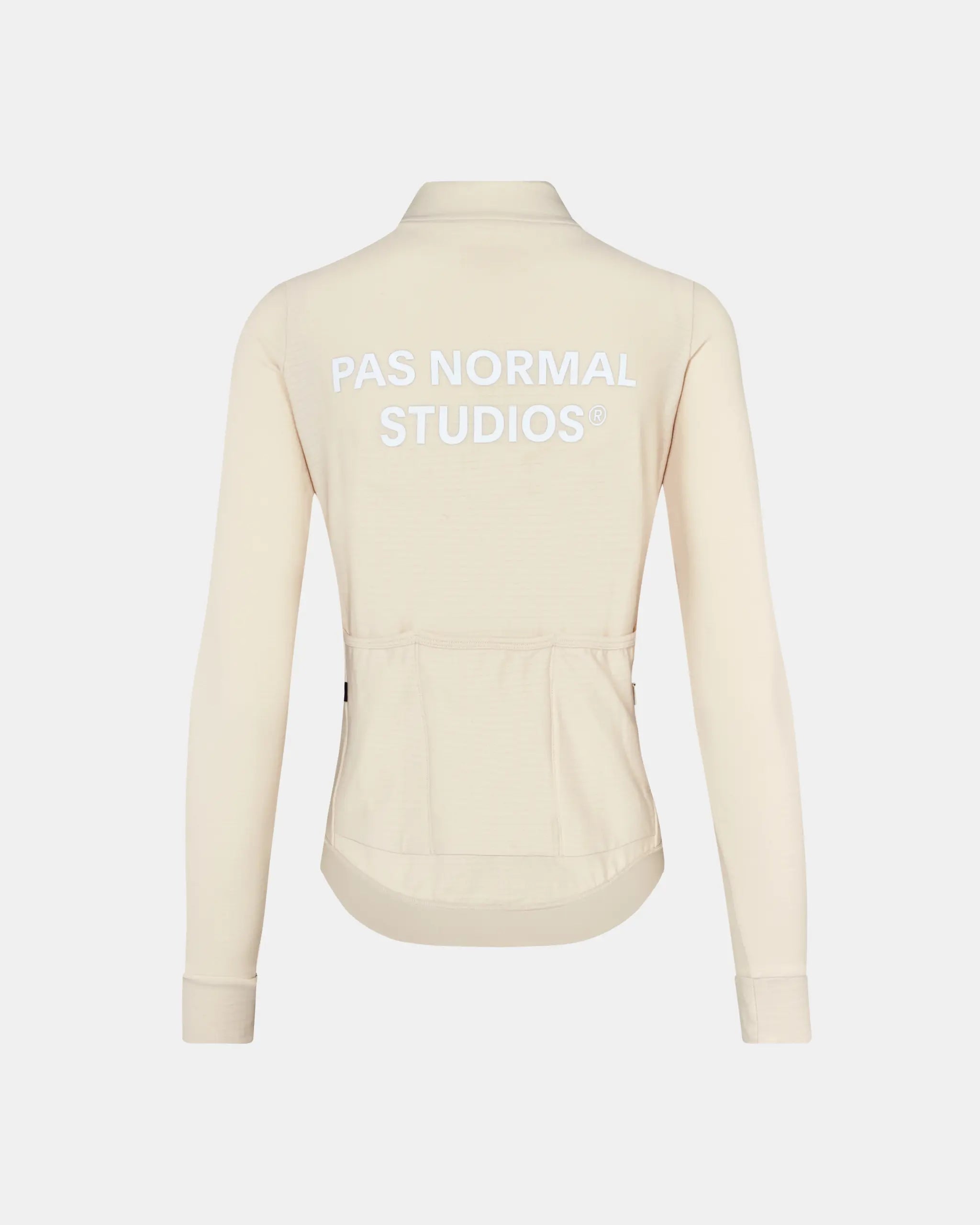Pas Normal Studios Essential Long Sleeve Jersey Off White Women's 
