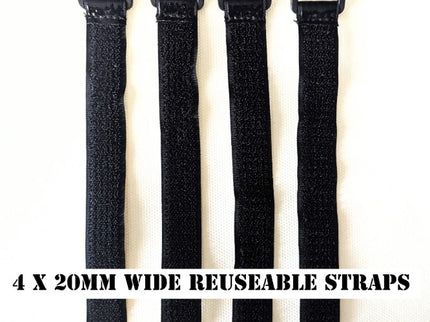 Mudhugger Quick Fit Straps for MK2 Rear Fender 4x20 mm