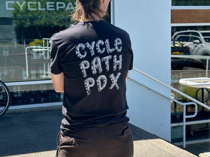 Cyclepath Artist Series Tee: Notchas Edition Black