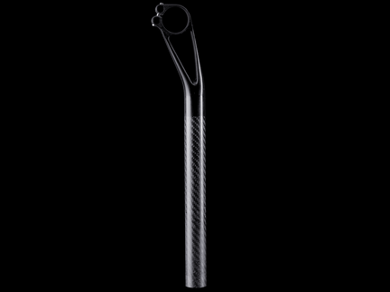 THM Mandibula Seatpost 400mm Natural Carbon