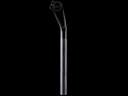 THM Mandibula Seatpost 400mm Natural Carbon